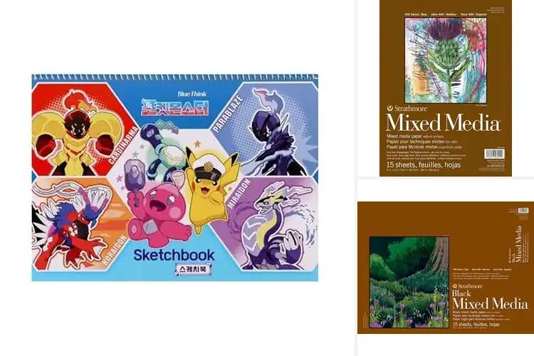 Detailed view of Best 15-Sheet Drawing Pads