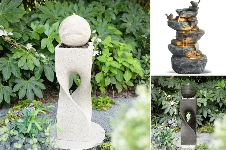 Detailed view of Best 36.5 Inch Outdoor Fountain