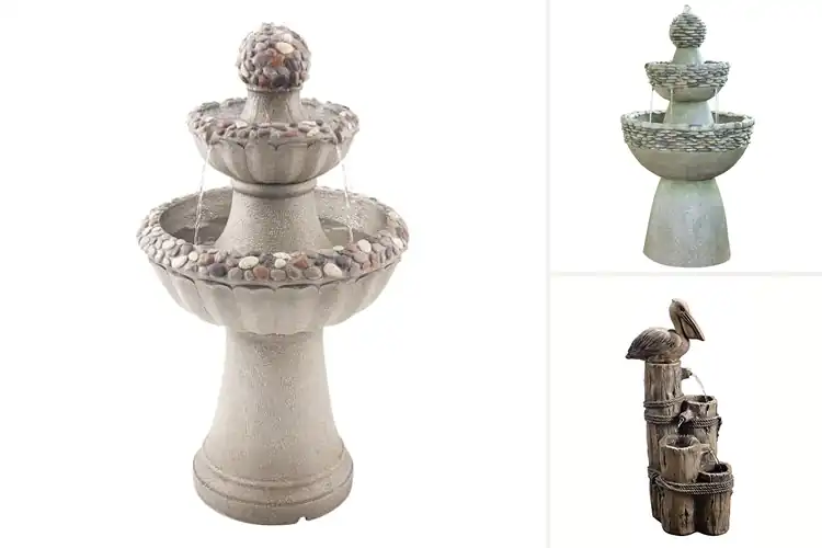 Detailed view of Best 36.5In Height Fountain