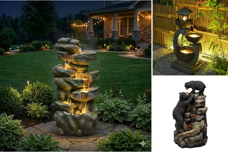 Detailed view of Best 36 Inch Outdoor Fountains