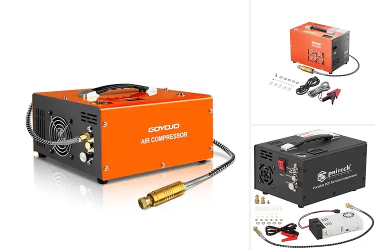 Detailed view of Best Air Rifle Air Compressors