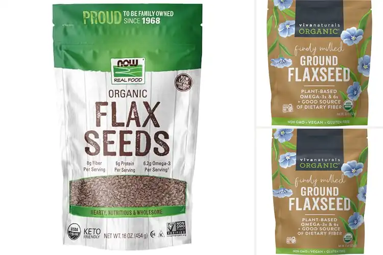 Detailed view of Best All-Natural Flax Seeds: Boost Health & Energy Naturally