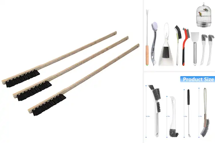 Detailed view of Best All Size Bird Cage Brushes