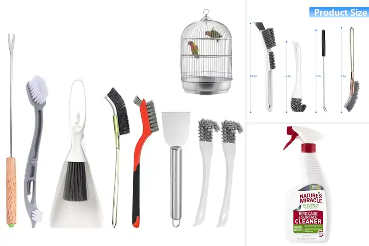 Detailed view of Best Bird Cage Cleaning Accessories