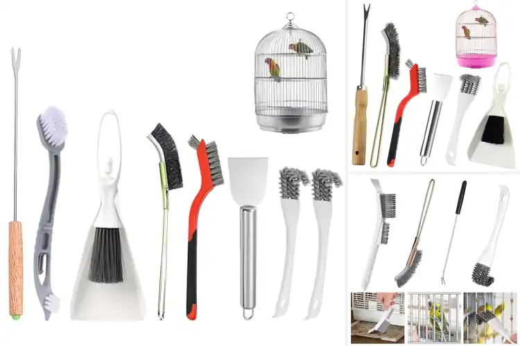 Detailed view of Best Bird Cage Cleaning Tool Sets