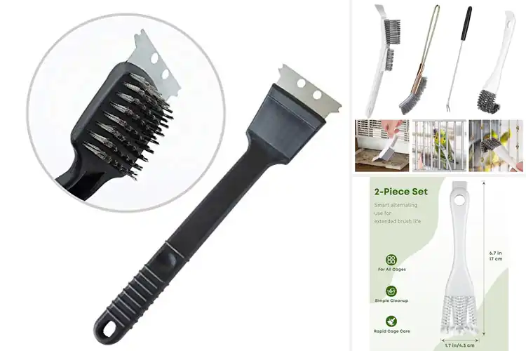 Detailed view of Best Bird Poop Remover Brushes