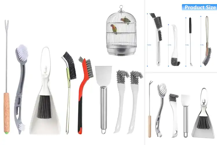 Detailed view of Best Cage Cleaning Kit For Birds