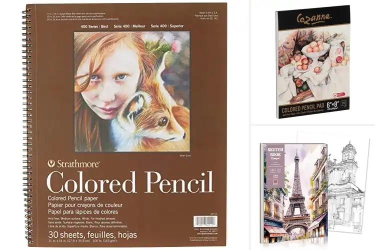 Detailed view of Best Colored Pencil Pads to Ignite Your Artistic Spark