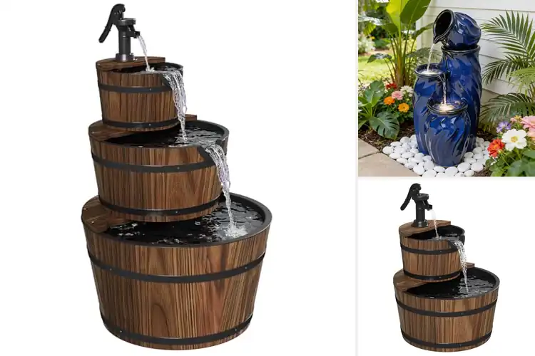 Detailed view of Best Decorative Focal Point Fountain
