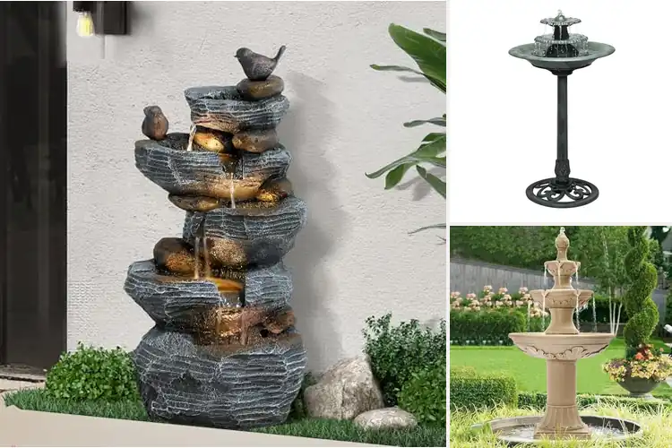 Detailed view of Best Decorative Garden Fountains