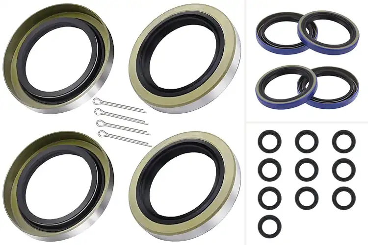 Detailed view of Best Double Lip NBR Rubber Seals