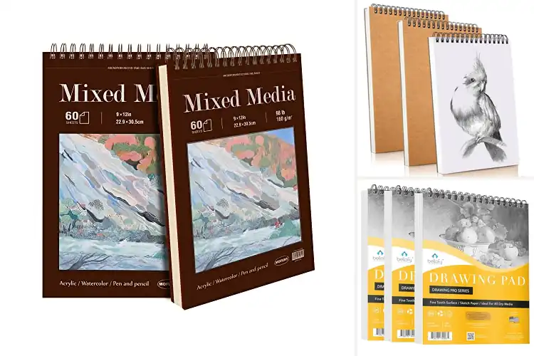 Detailed view of Best Dry Media Sketchpads