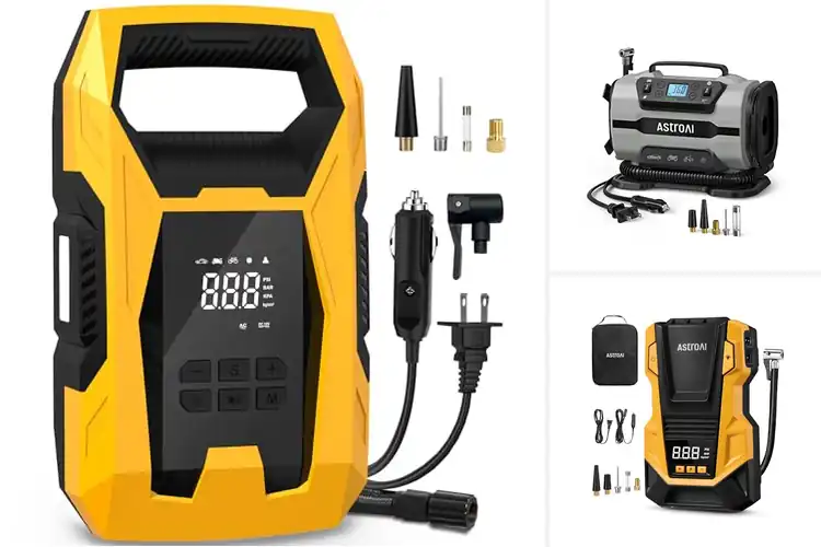 Detailed view of Best Dual-Power Air Compressors