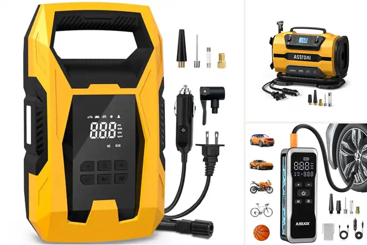 Detailed view of Best Dual Voltage Air Compressors