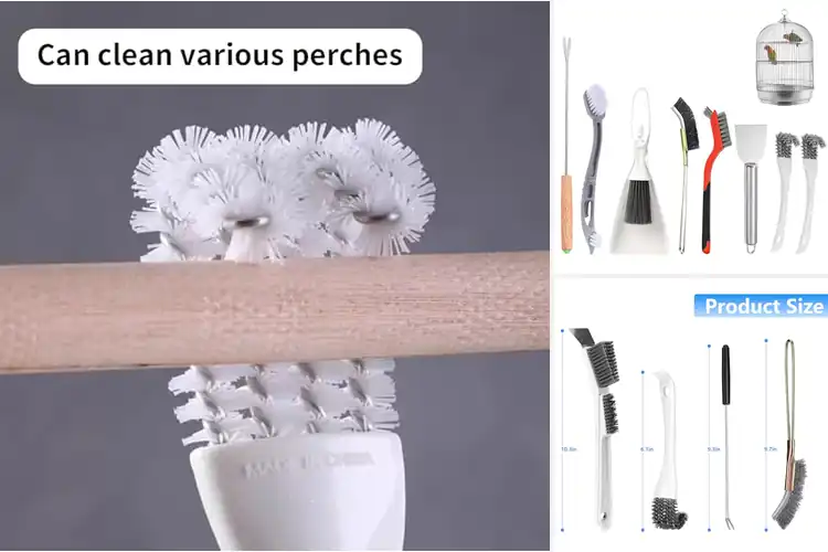 Detailed view of Best Durable Bird Cage Cleaning Tools