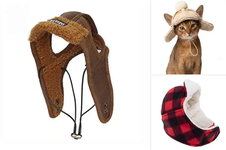Detailed view of Best Fitted Winter Dog Aviator Hats
