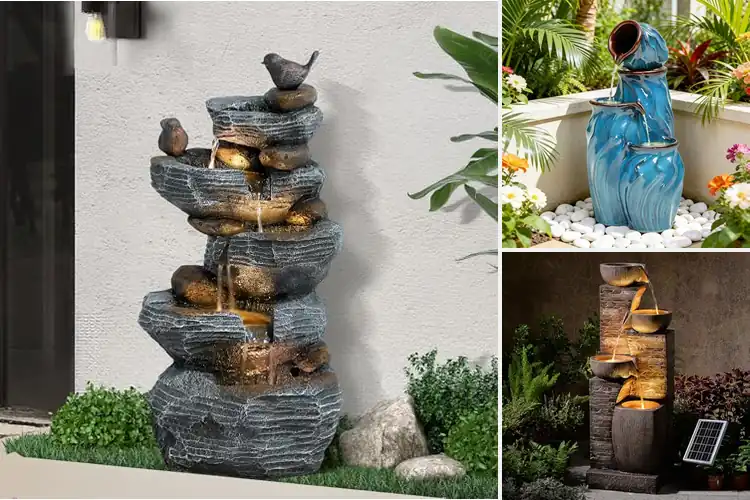 Detailed view of Best Focal Point Garden Fountain: Your Dream Garden Awaits