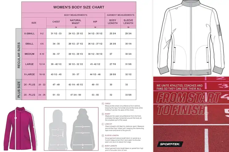 Detailed view of Best Full Zip Warmup Jackets