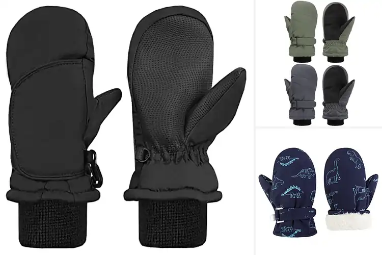 Detailed view of Best Kids Snow Mittens: Top-Rated for Warmth & Comfort