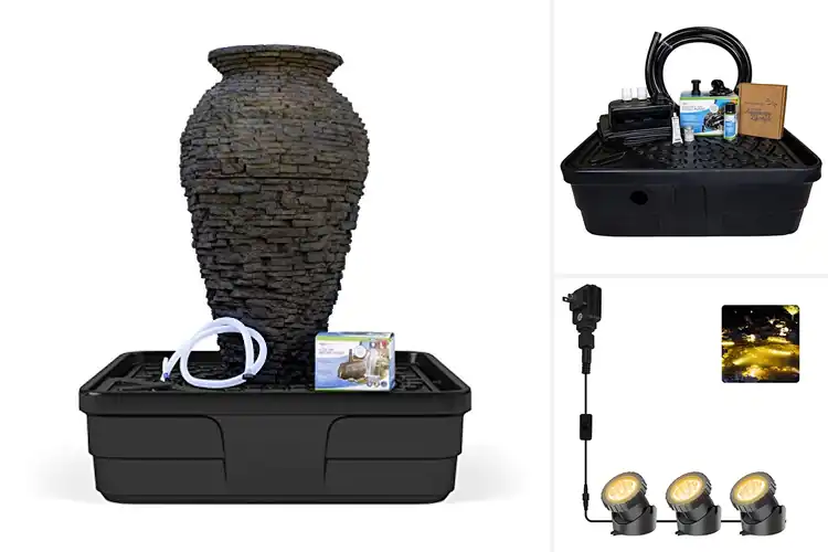 Detailed view of Best Landscape Focal Point Fountain