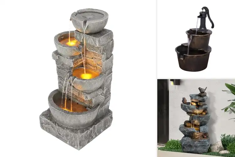Detailed view of Best Landscaping Water Features