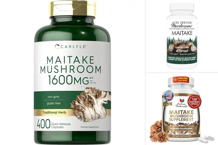 Detailed view of Best Maitake Mushroom Supplement