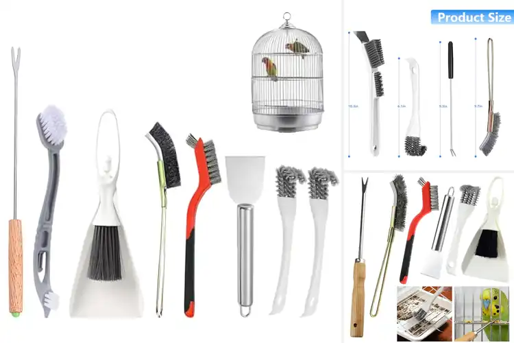 Detailed view of Best Multi-Animal Cage Cleaning Brushes