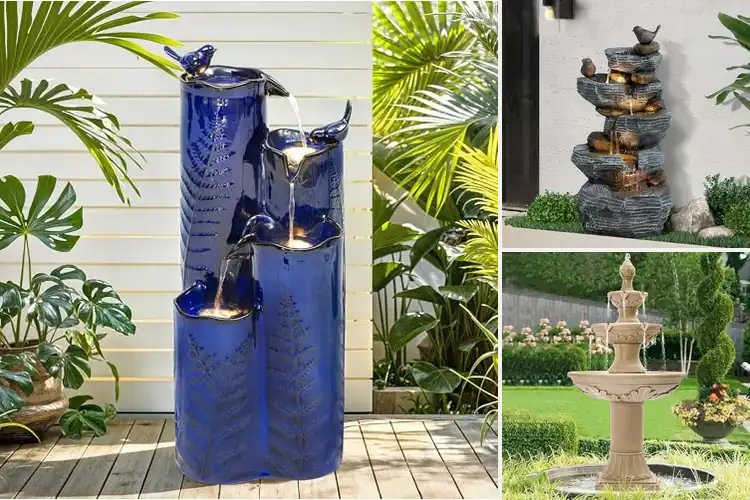 Detailed view of Best Outdoor Decorative Fountains for a Tranquil Retreat