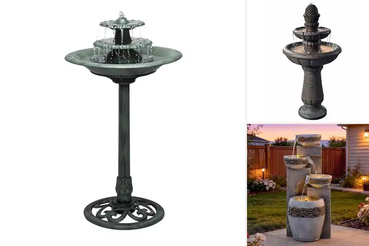 Detailed view of Best Outdoor Fountain Pedestals