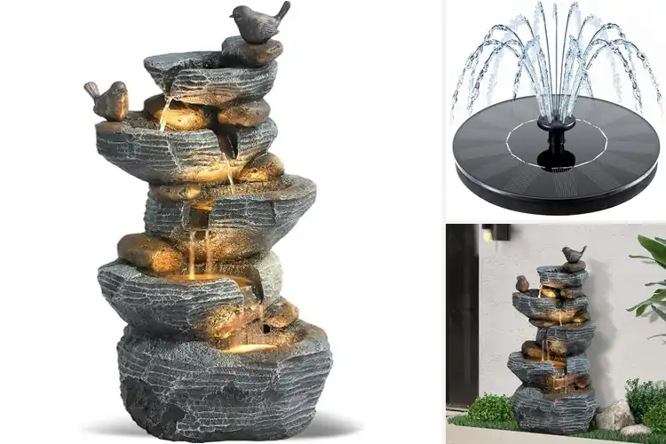 Detailed view of Best Outdoor Relaxation Fountains