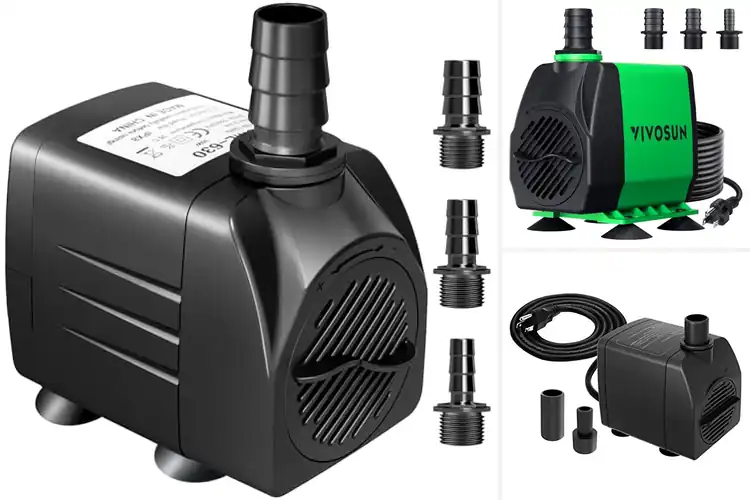 Detailed view of Best Outdoor Water Feature Pump