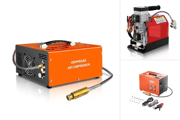 Detailed view of Best Paintball Gun Compressors