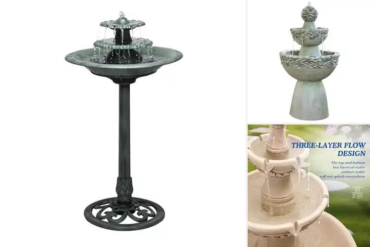 Detailed view of Best Pedestal Water Fountains