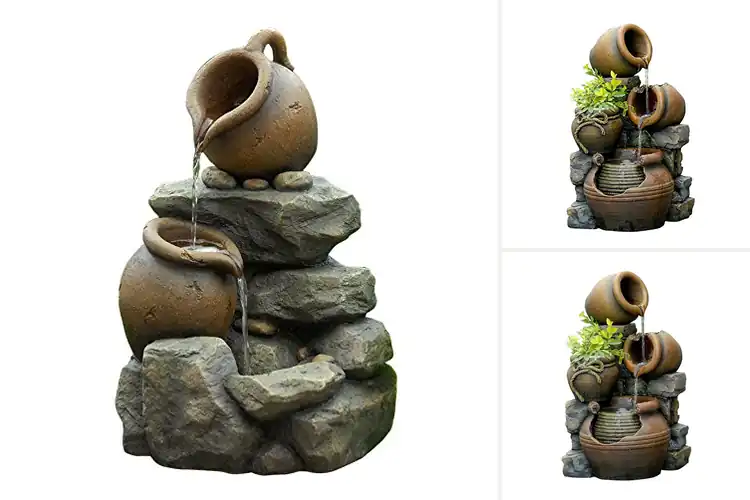 Detailed view of Best Polyresin Fiberglass Fountains