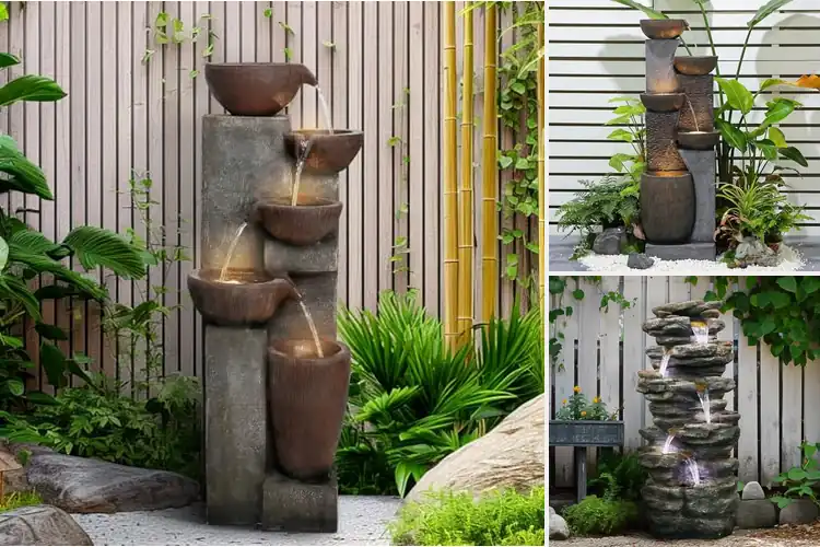 Detailed view of Best Relaxing Outdoor Water Feature