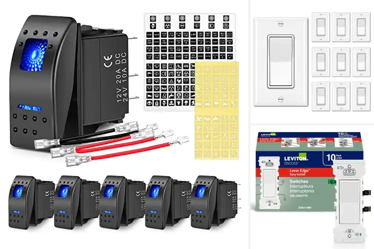 Detailed view of Best Rocker Switches