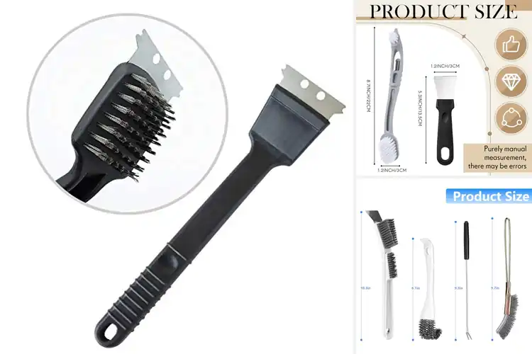 Detailed view of Best Stainless Steel Cage Cleaning Tools