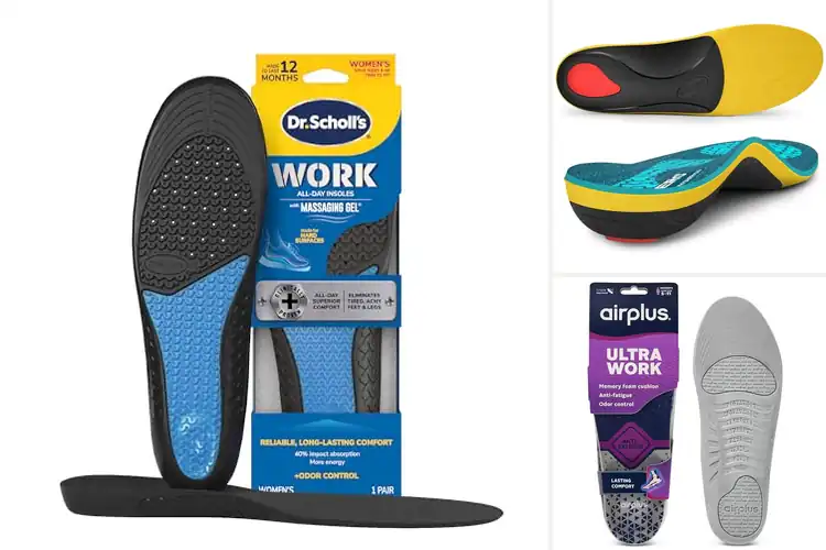 Detailed view of Best Standing Comfort Insoles