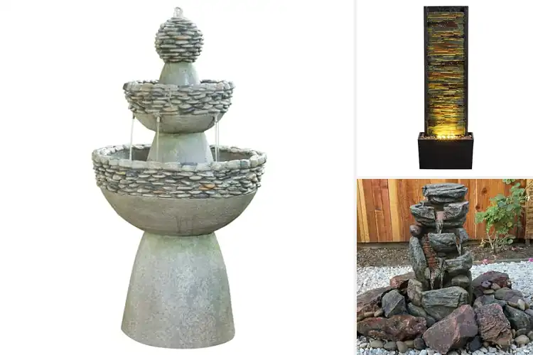 Detailed view of Best Stone Trim Fountains: Top 3 Picks for Serene Ambiance