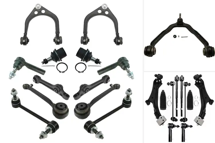 Detailed view of Best Suspension Components