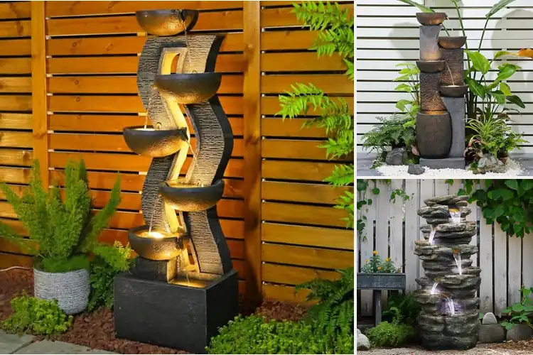 Detailed view of Best Tall Outdoor Fountain