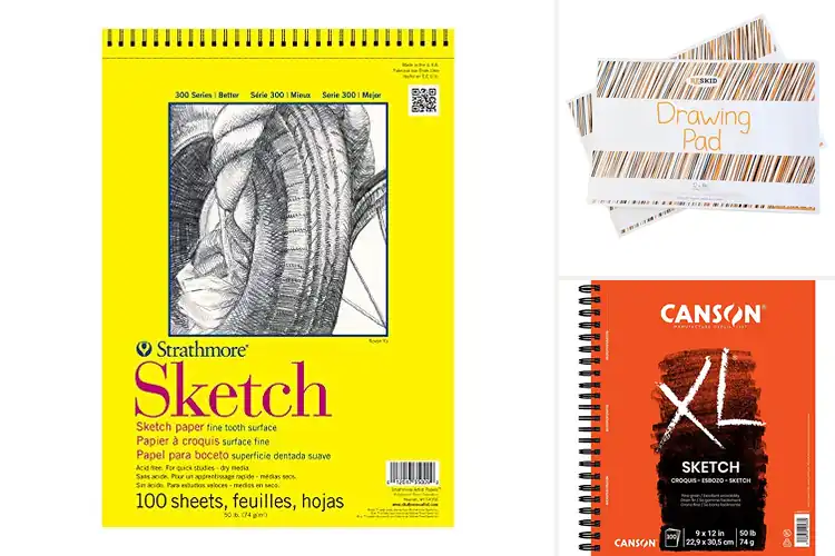 Detailed view of Best USA-Made Sketch Pads
