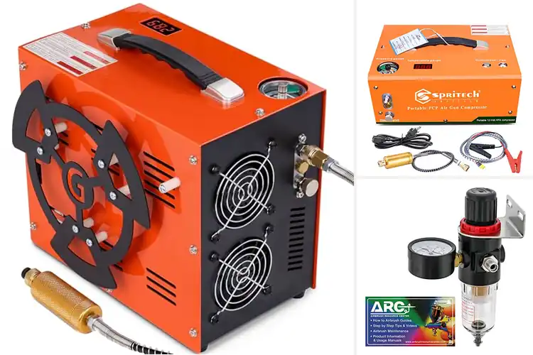 Detailed view of Best Water Free Air Compressors