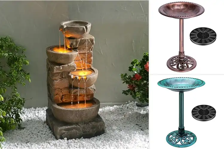 Detailed view of Best Weather Resistant Polyresin Fountain