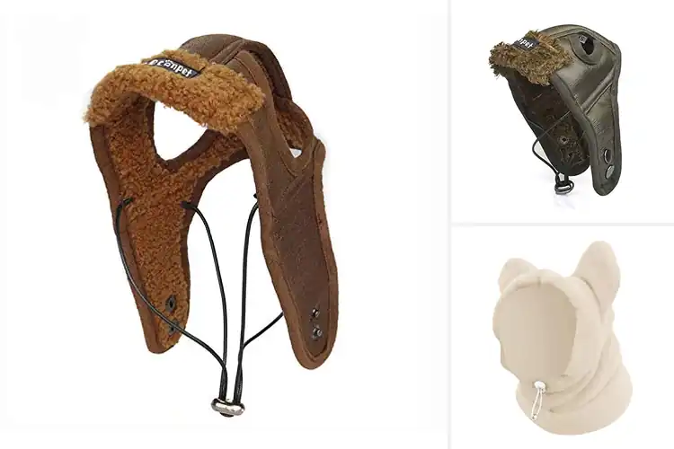 Detailed view of Best Windproof Warm Dog Hat For Cold Weather