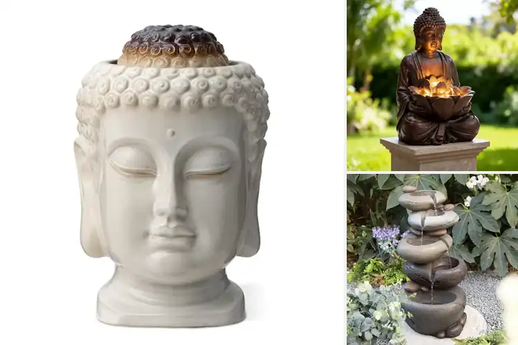 Detailed view of Best Zen Style Outdoor Water Fountain